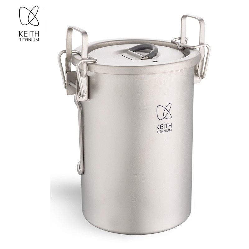Camping Cooking Kitchen - Рисоварка KEITH из чистого титана, 900