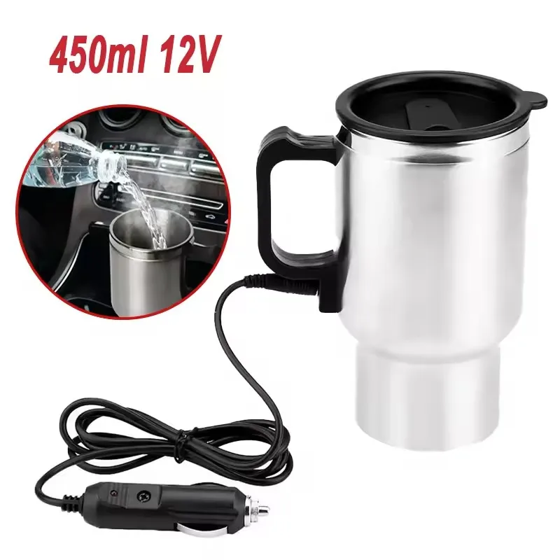 Camping Cooking Electric - Электрический автомобильный чайник 12В 450 мл,