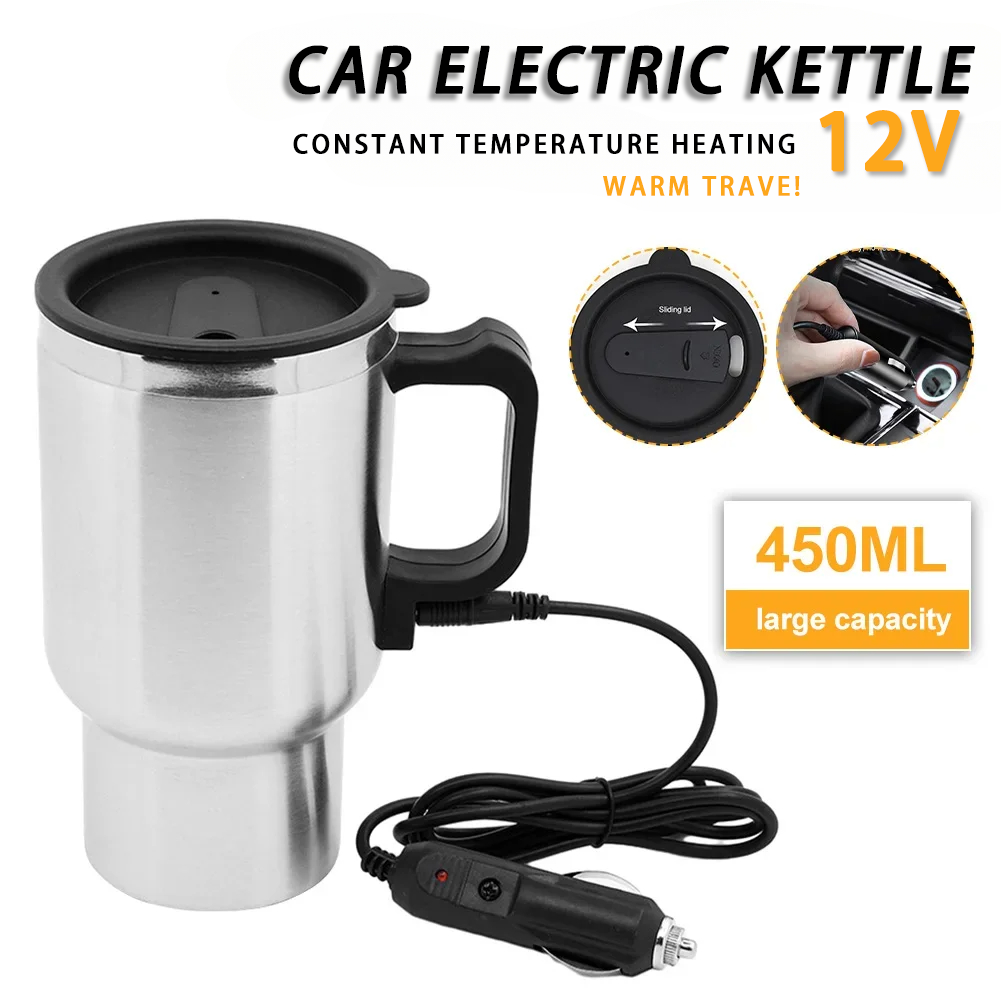 Camping Cooking Electric - Автомобильный чайник с электрическим подогревом, 12