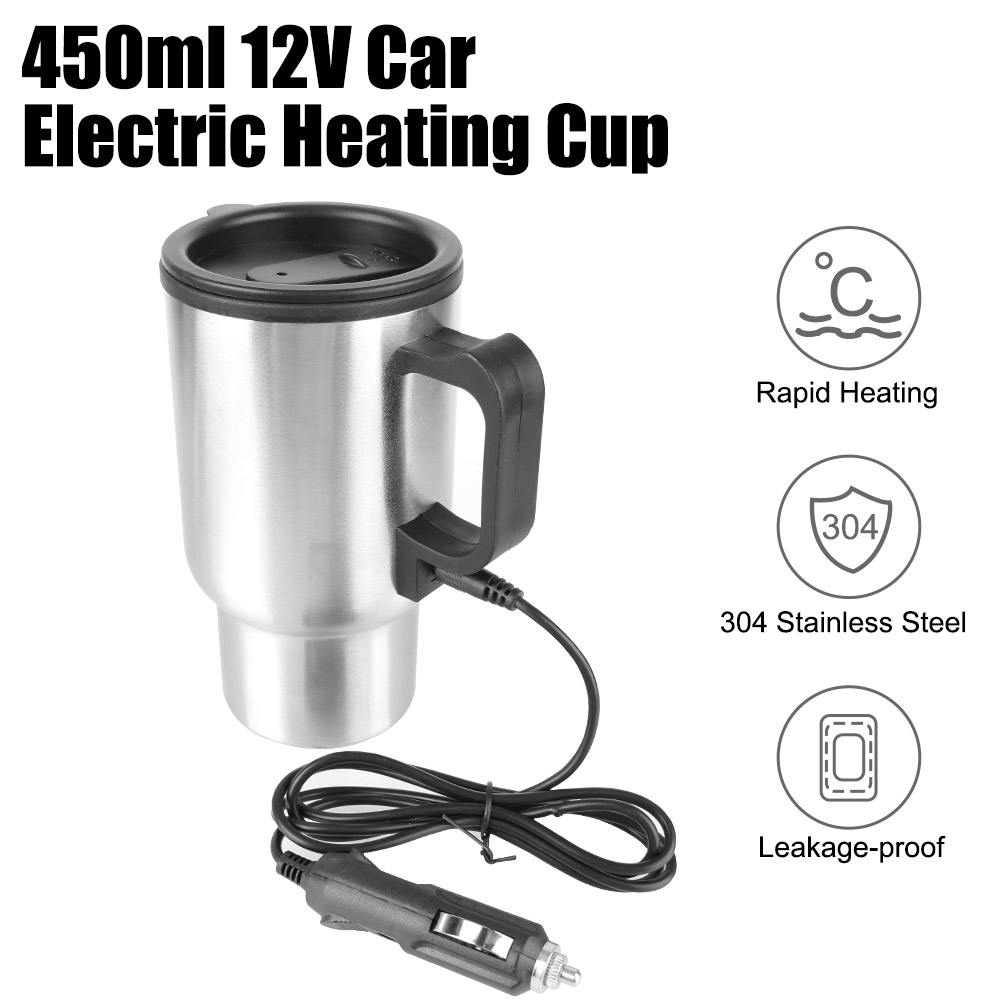 Camping Cooking Electric - Электрический чайник из нержавеющей стали, 12