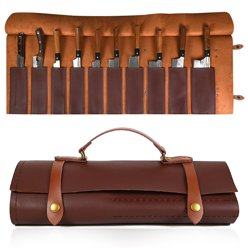 Camping Cooking Utensil Bag - Портативный кухонный нож 8/9/11 ячеек, складной,