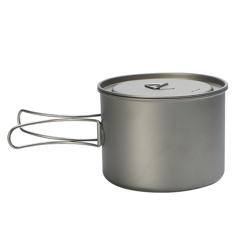 Camping Cooking System - Титановый кастрюля для пикника, 750 мл,