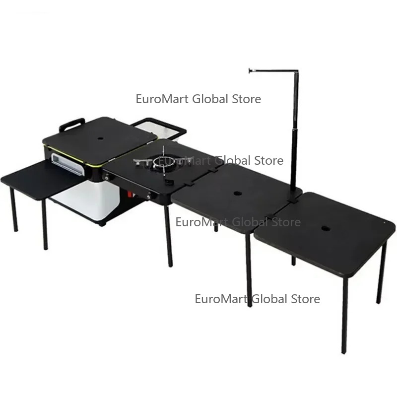 Quality Camping Cooking Set - JWQ-007 Высококачественный портативный складной кухонный бокс