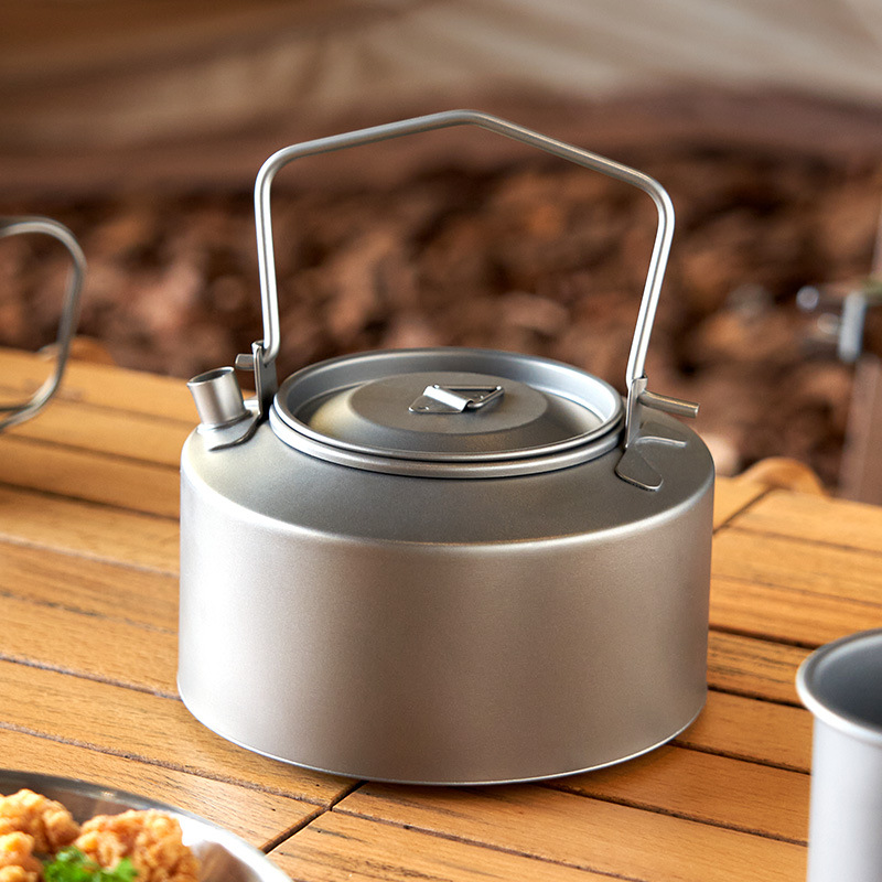 Camping Cooking System - Кемпинговый чайник для приготовления пищи, титановый