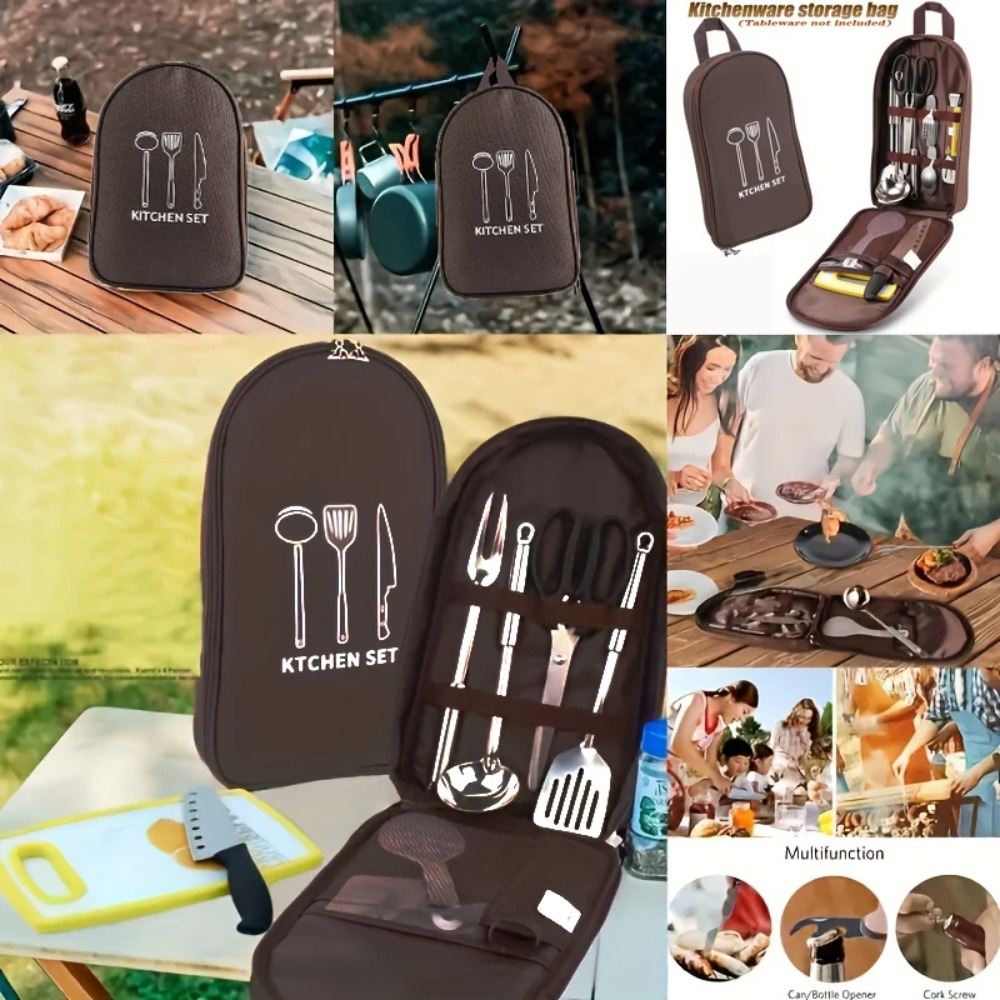 Портативная сумка для кемпинга – обзор и цена Camping Cooking Utensil Bag
