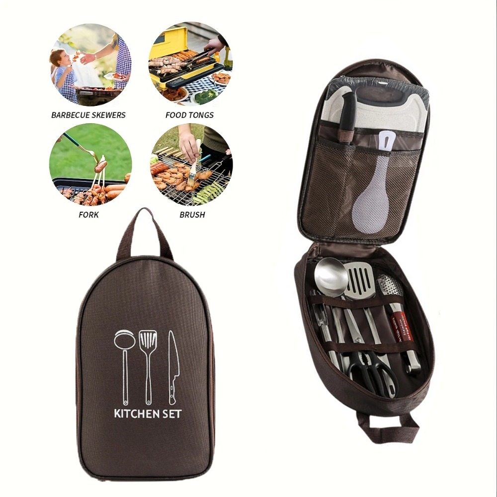 Портативная сумка для кемпинга – обзор и цена Camping Cooking Utensil Bag