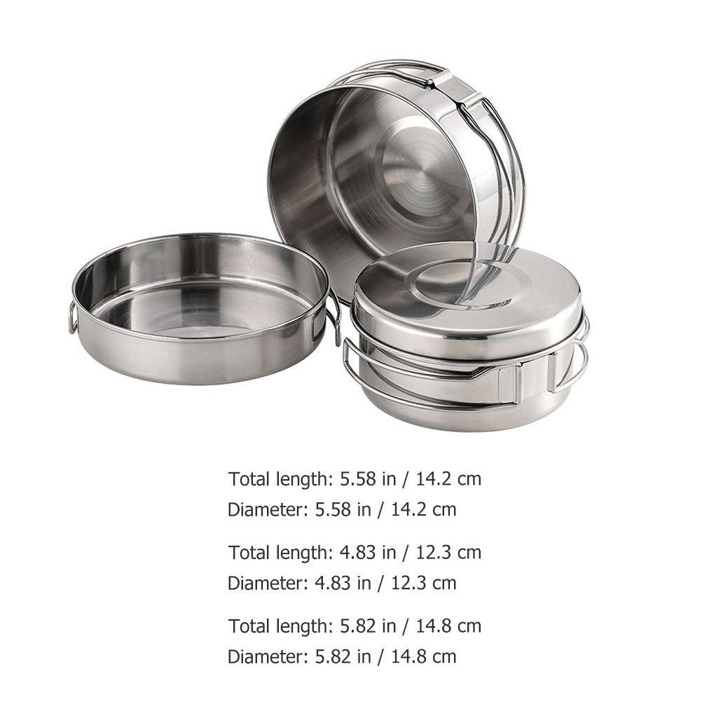 Набор походной посуды из нержа – обзор и цена Camping Cooking Pots And Pans