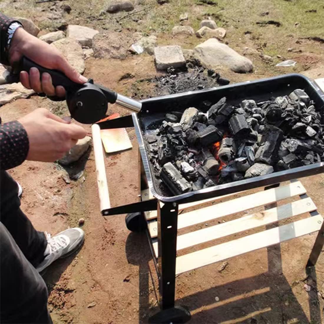 Портативный ручной вентилятор- – обзор и цена Camping Cooking Essentials
