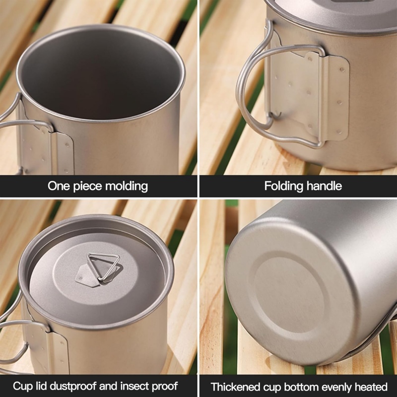 Титановая походная кружка со с – обзор и цена Camping Cooking Utensil Bag