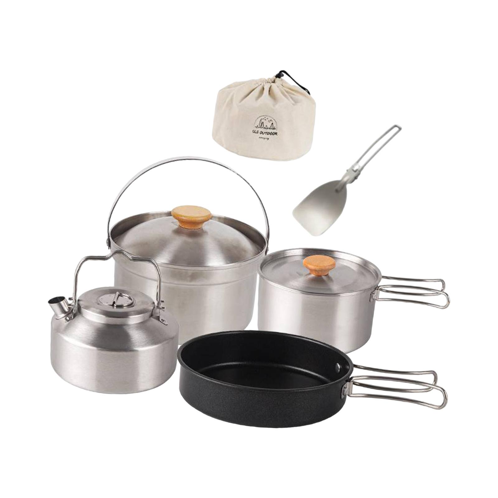 Посуда для кемпинга, посуда, п – обзор и цена Camping Cooking Gear Set