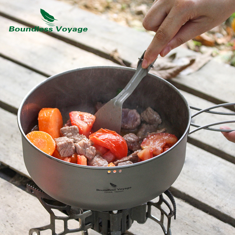 Титановая пароварка Boundless  – обзор и цена Camping Cooking Pots And Pans