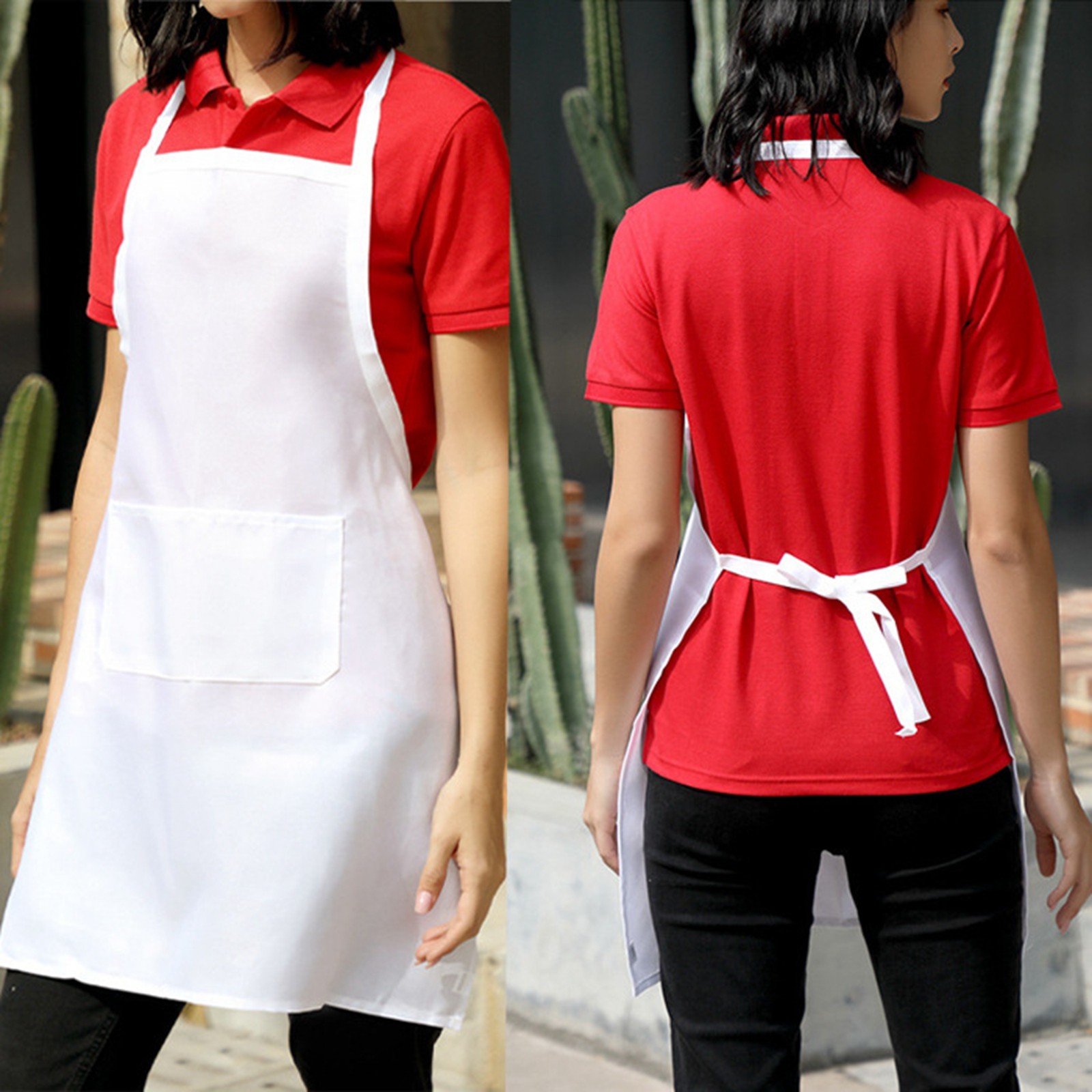 1/3 шт. белые кухонные фартуки – обзор и цена Camping Cooking Apron