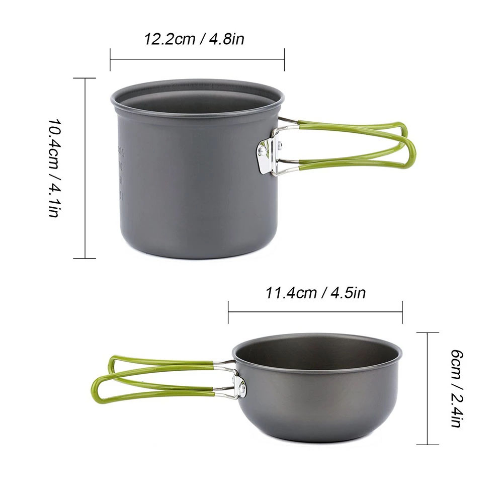 Набор посуды для кемпинга, све – обзор и цена Camping Cooking Essentials