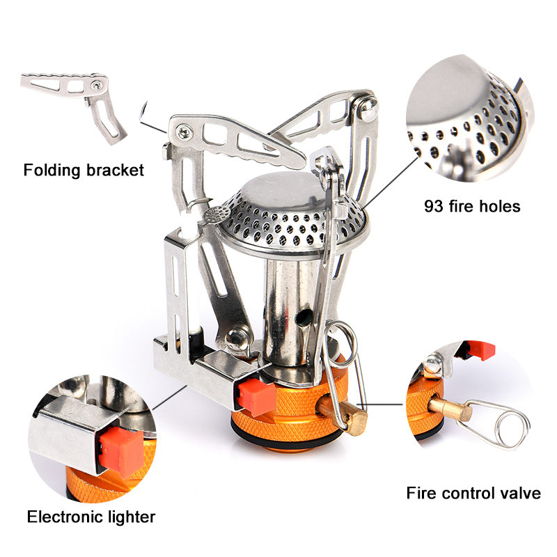 Цельная газовая плита Widesea, – обзор и цена Camping Cooking System