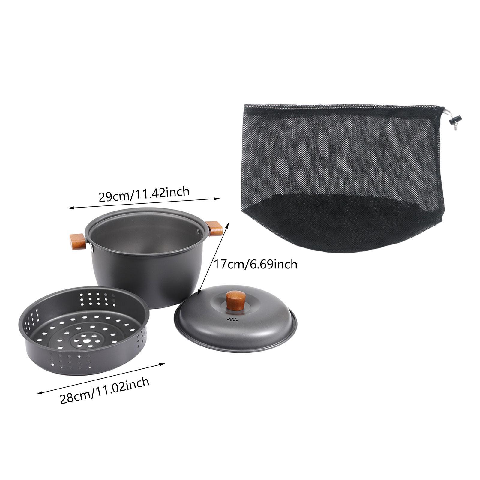 Походная кастрюля для супа, ку – обзор и цена Camping Cooking Utensil Bag