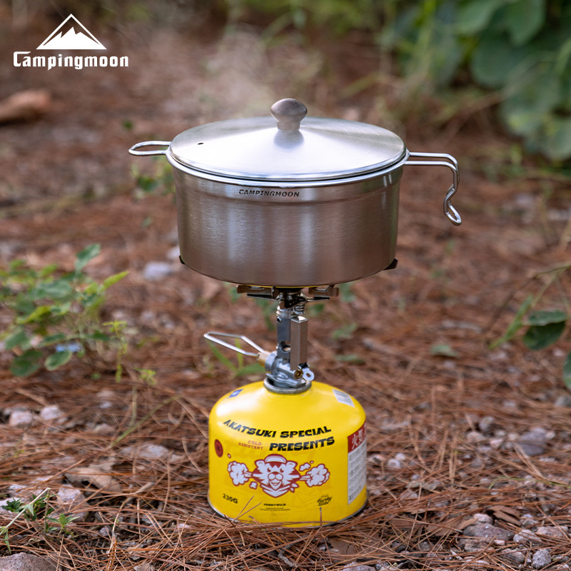 CAMPINGMOON S371 Кастрюля-паро – обзор и цена Camping Cooking Noodles