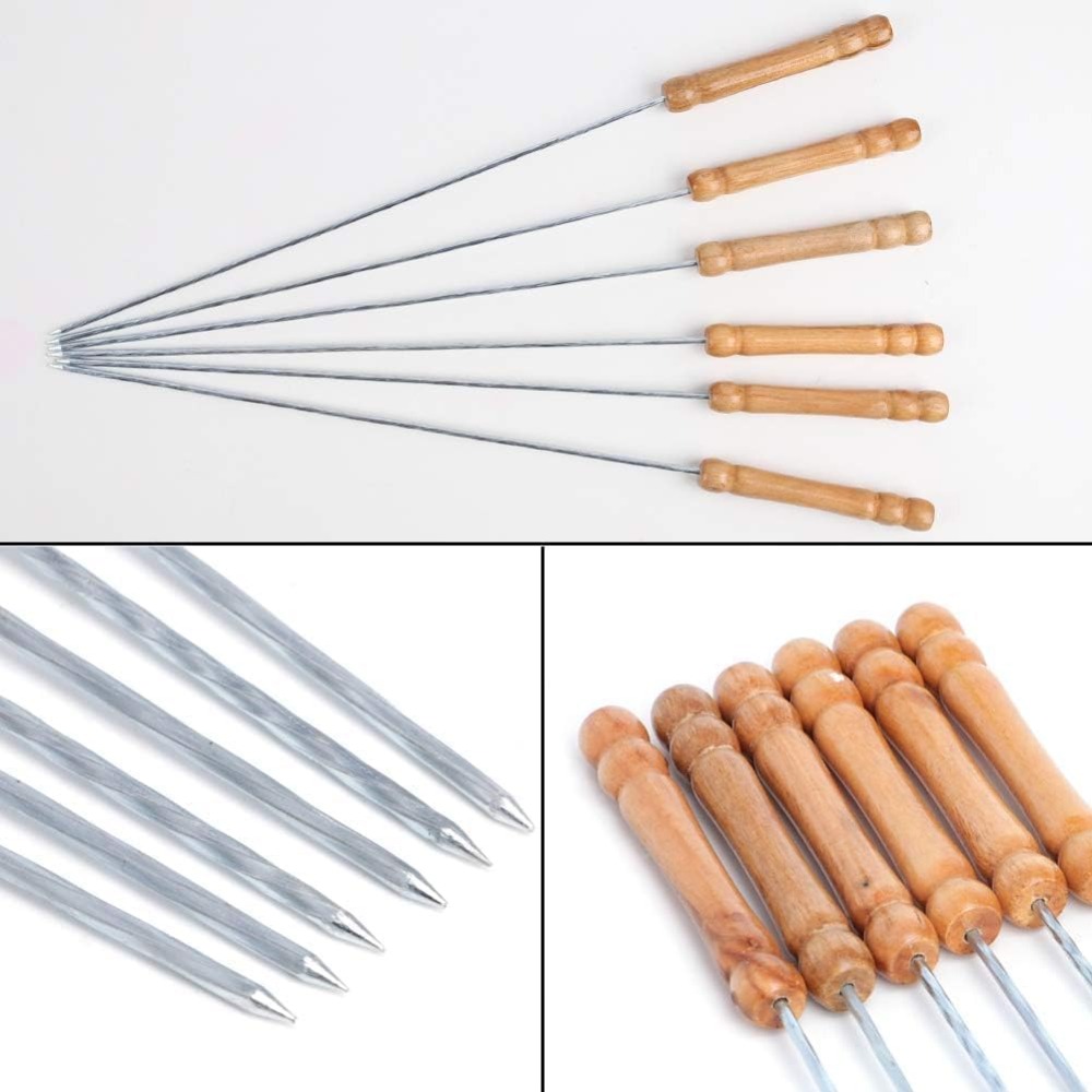 Многоразовые шампуры для гриля – обзор и цена Camping Cooking Essentials
