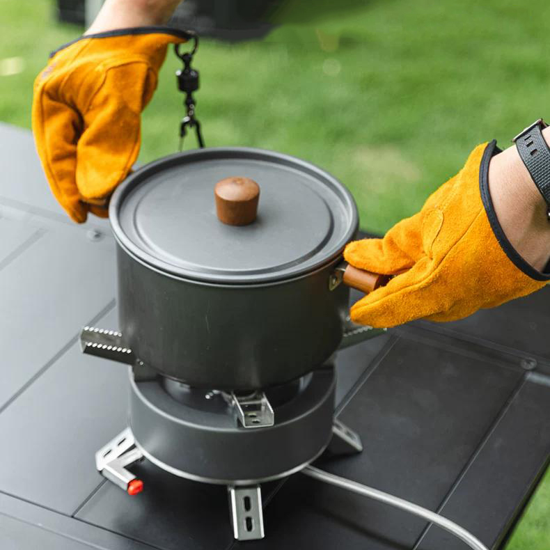 Перчатки для барбекю, термосто – обзор и цена Camping Cooking Essentials