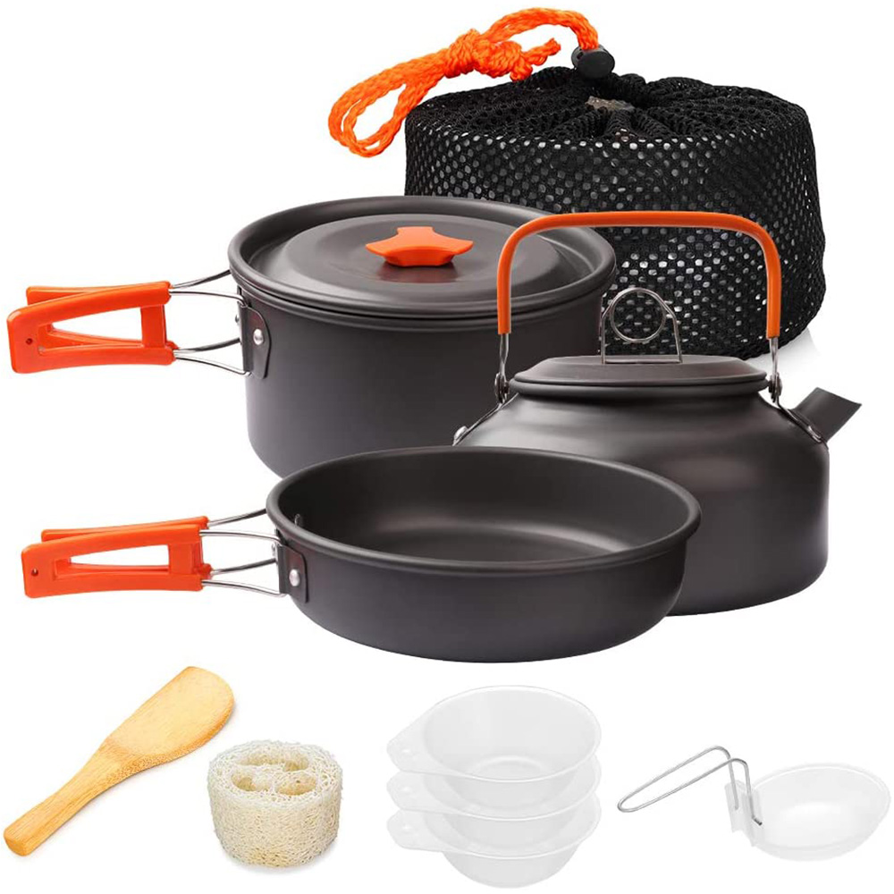 1 шт./1 компл., набор посуды д – обзор и цена Camping Cooking Pots And Pans