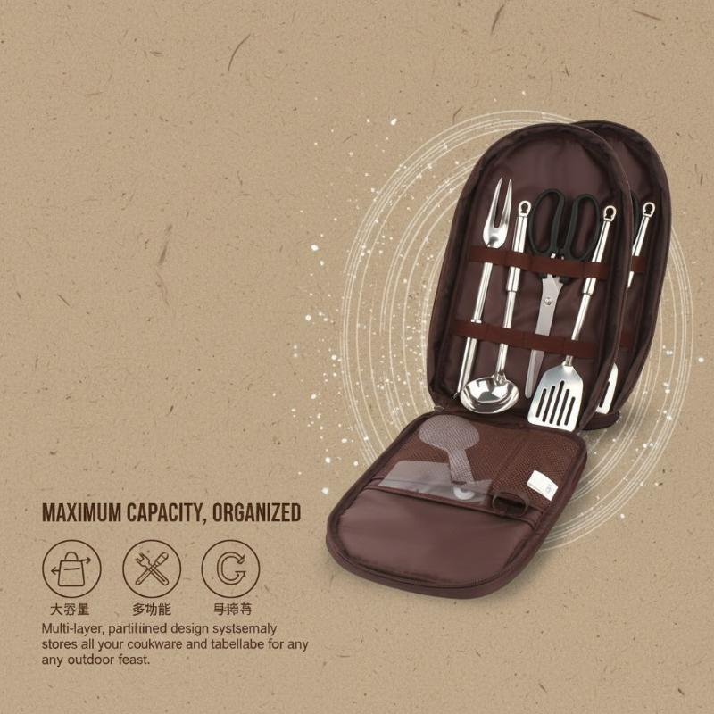 Сумка для приготовления пищи н – обзор и цена Camping Cooking Utensil Bag
