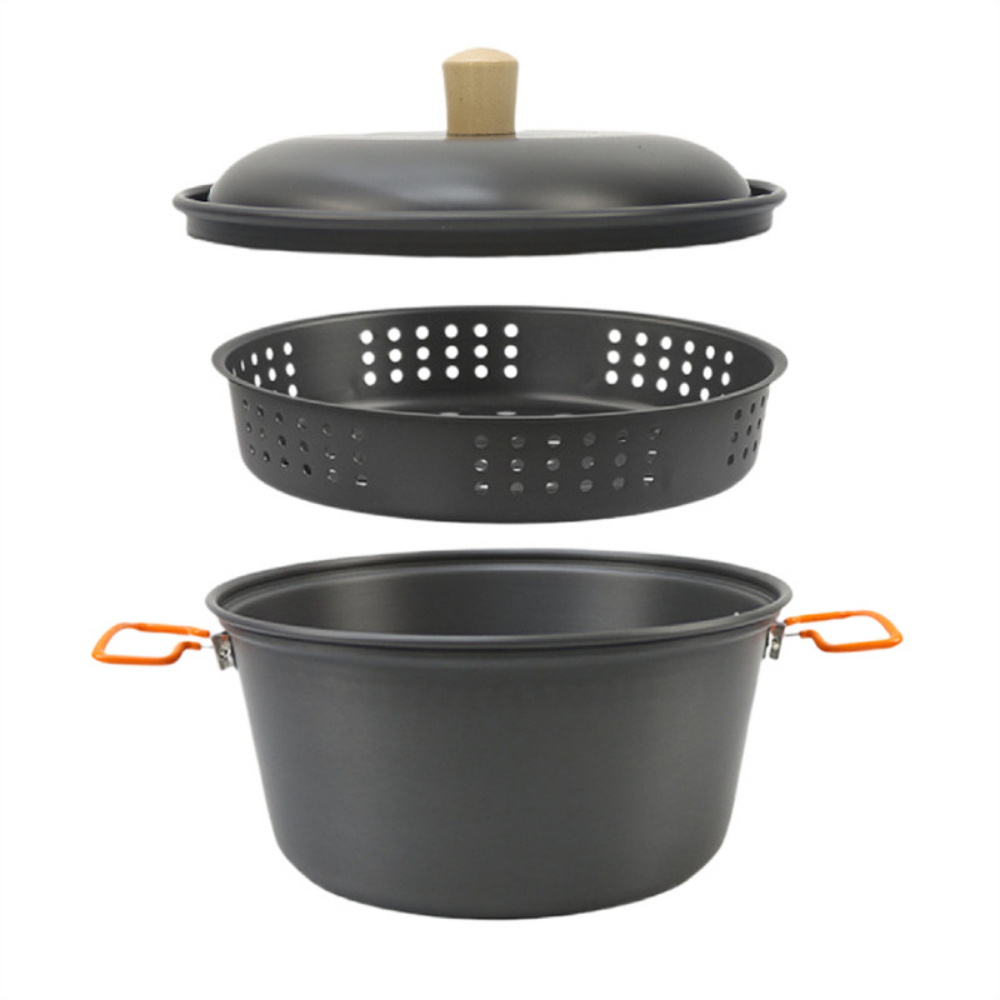 7,5 л набор кастрюль из твердо – обзор и цена Camping Cooking Essentials