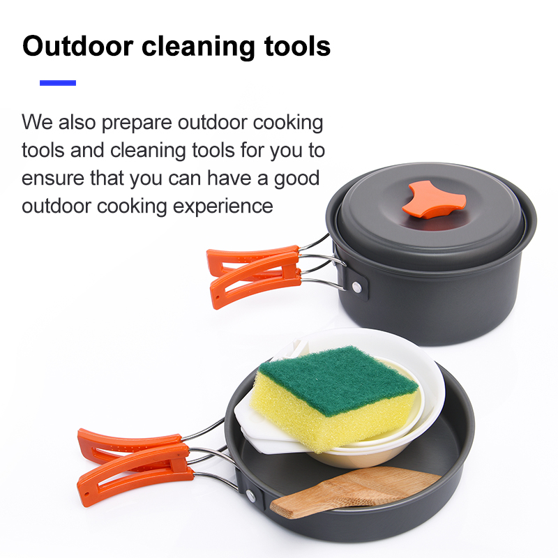 Набор посуды Widesea для кемпи – обзор и цена Camping Cooking Pots And Pans