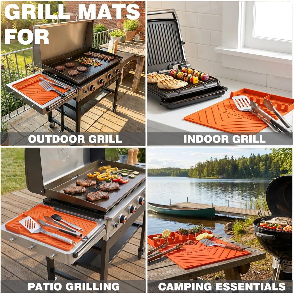 Силиконовые коврики для гриля  – обзор и цена Camping Cooking Kitchen