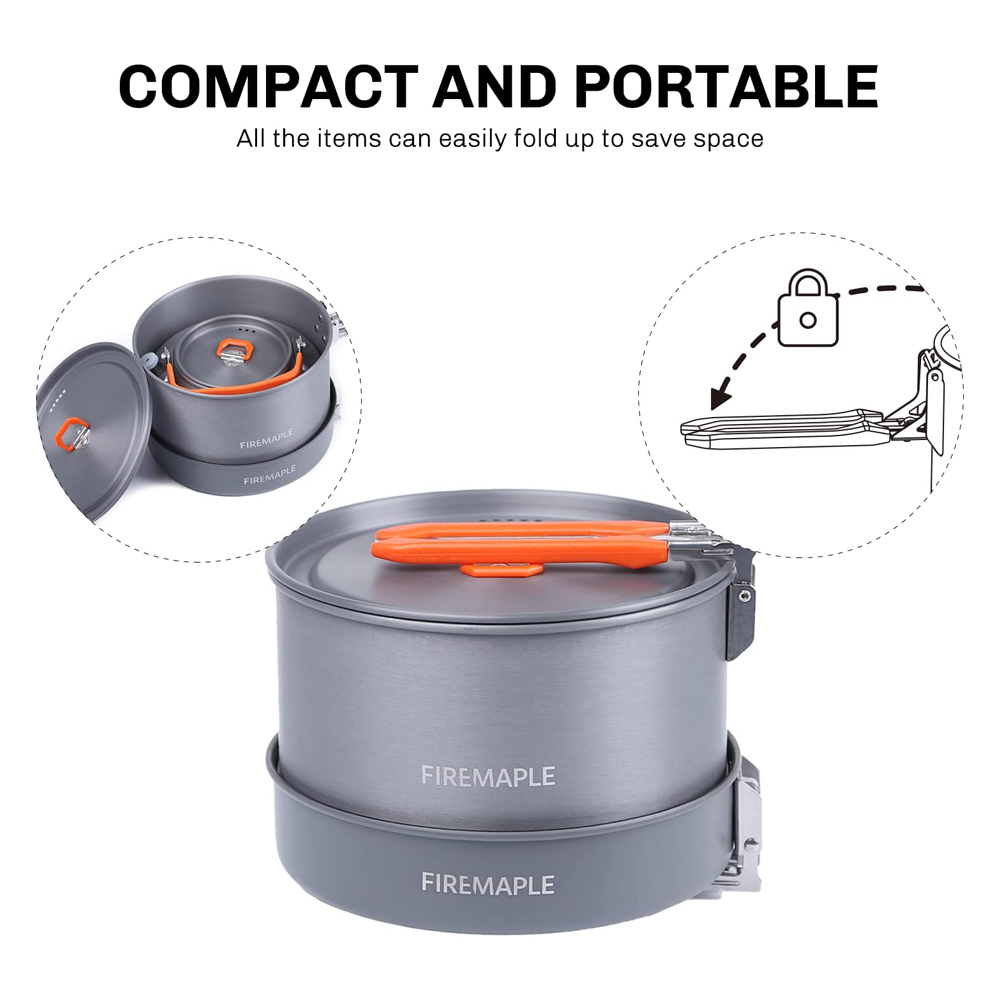 Fire Maple Кемпинг посуда Пеши – обзор и цена Camping Cooking Pots And Pans
