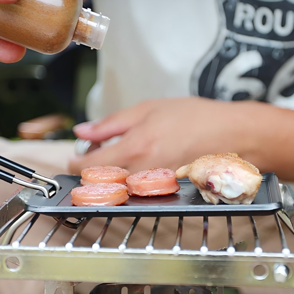 Походная сковорода-гриль для к – обзор и цена Camping Cooking System