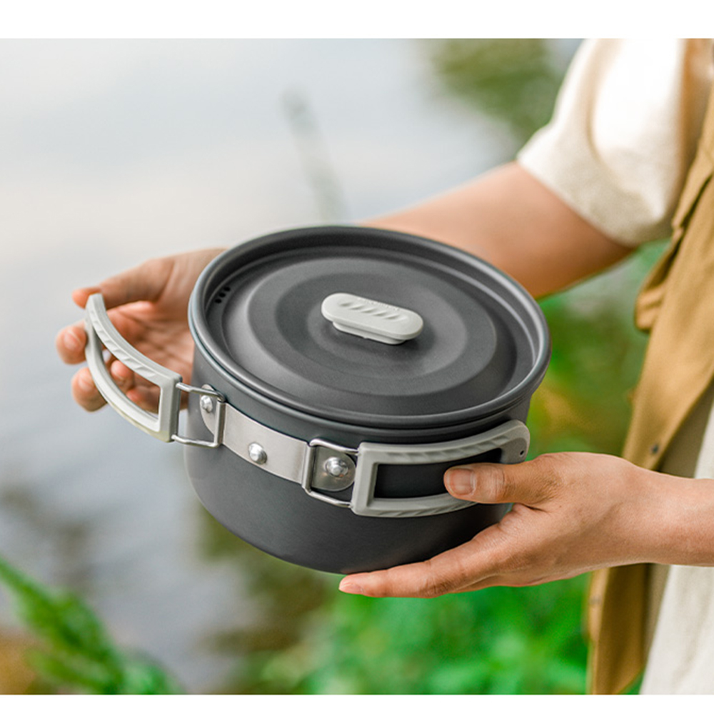 Набор уличных кастрюль Natureh – обзор и цена Camping Cooking Pots And Pans