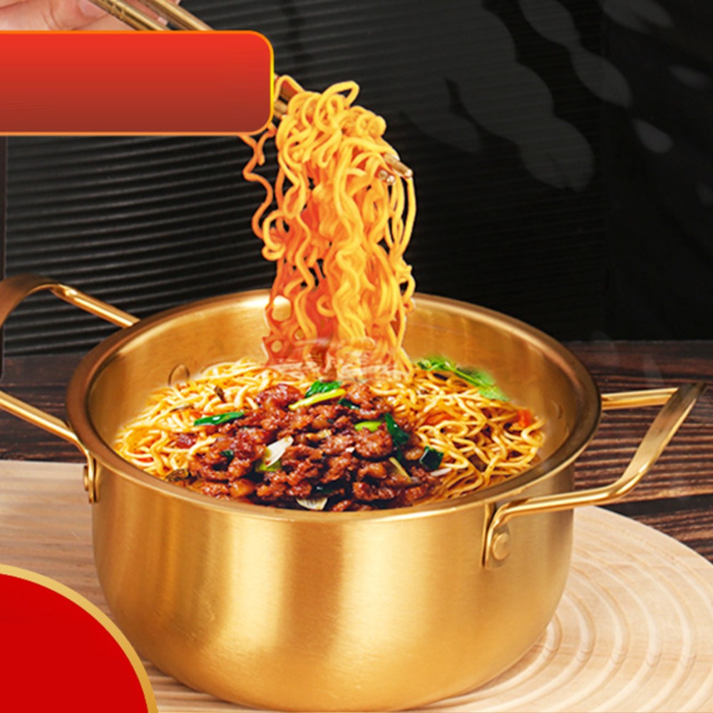 Корейская кастрюля для рамена  – обзор и цена Camping Cooking Noodles
