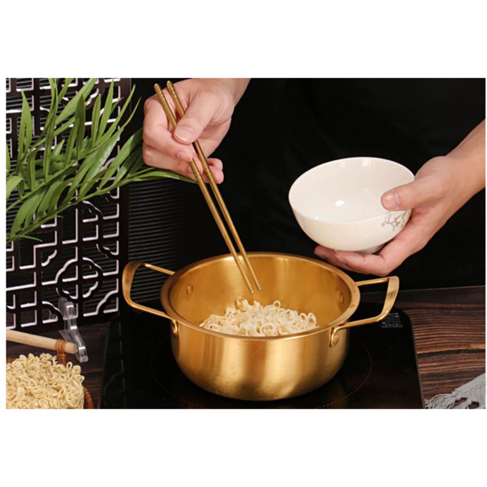 Корейская кастрюля для рамена  – обзор и цена Camping Cooking Noodles